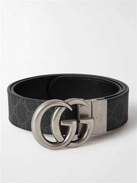 gucci mens reversible belt|genuine leather gucci belt men.